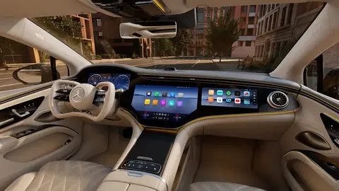 Mercedes-Benz levará direção steer-by-wire ao novo EQS com arquitetura redundante