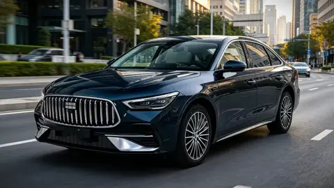 Geely Galaxy Starshine 7 é sedã PHEV com até 220 km elétricos