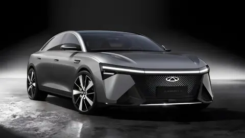 Chery Arrizo X mostra aerodinâmica de 0,196 Cd, mas ainda é um conceito